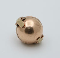 Victorian 14K Gold Orb Locket Charm, 23.8 Grams