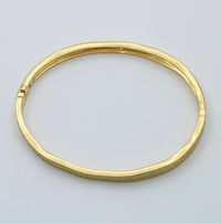 H. Stern 18K Gold Organic Textured Bangle Bracelet