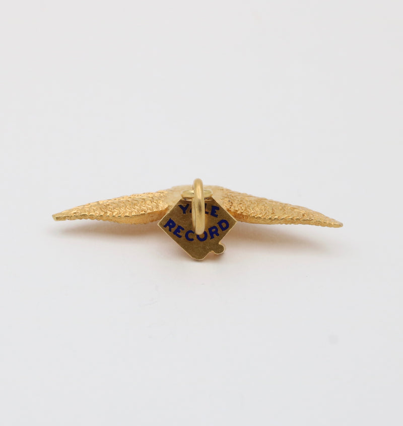 Vintage 14K Gold Yale Owl Graduation Charm