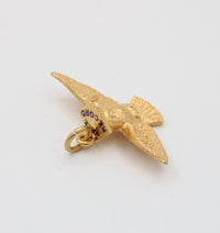 Vintage 14K Gold Yale Owl Graduation Charm