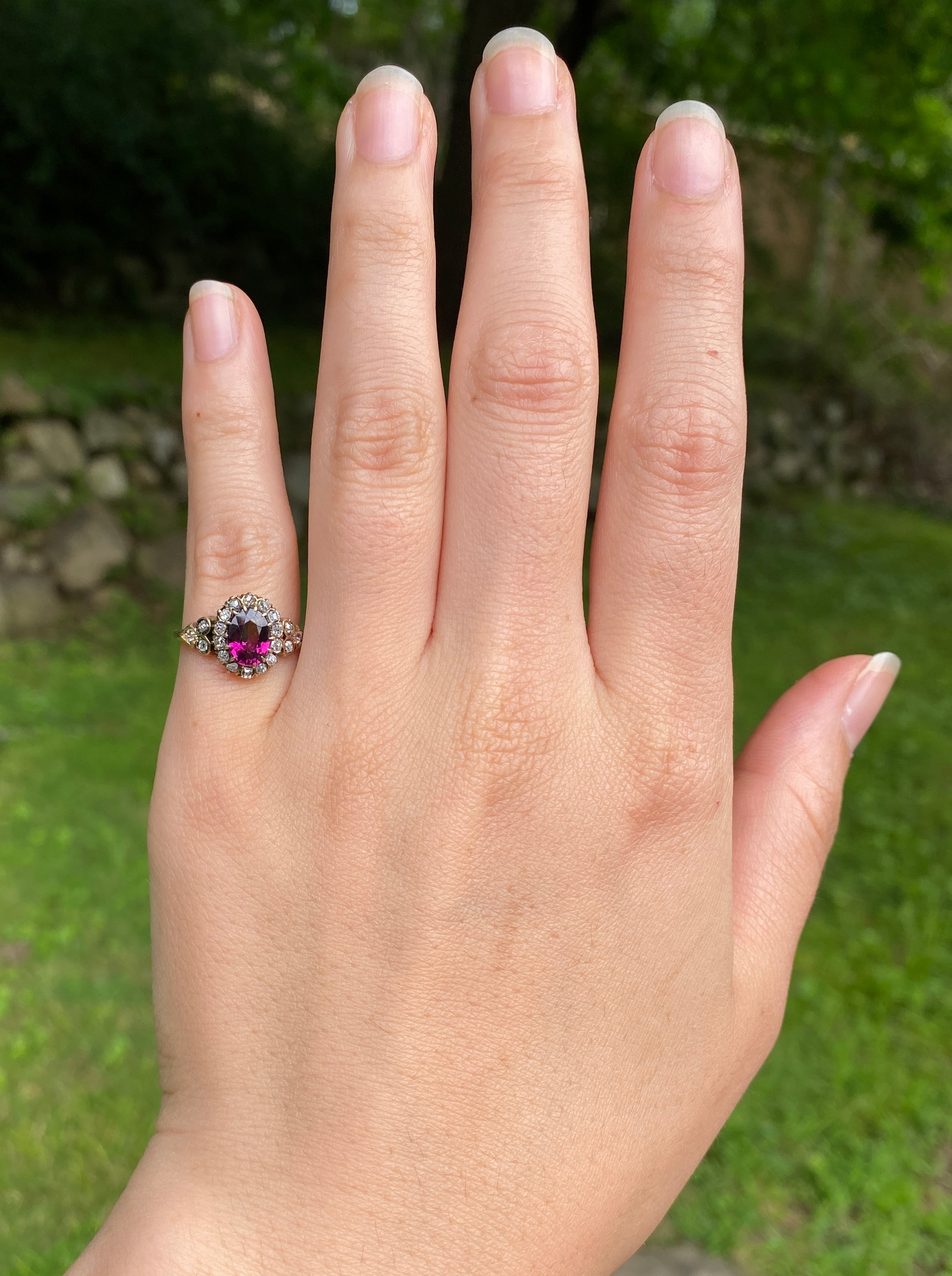 Rhodolite ring deals