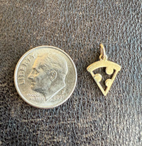 Pizza 14K Gold Charm, NYC