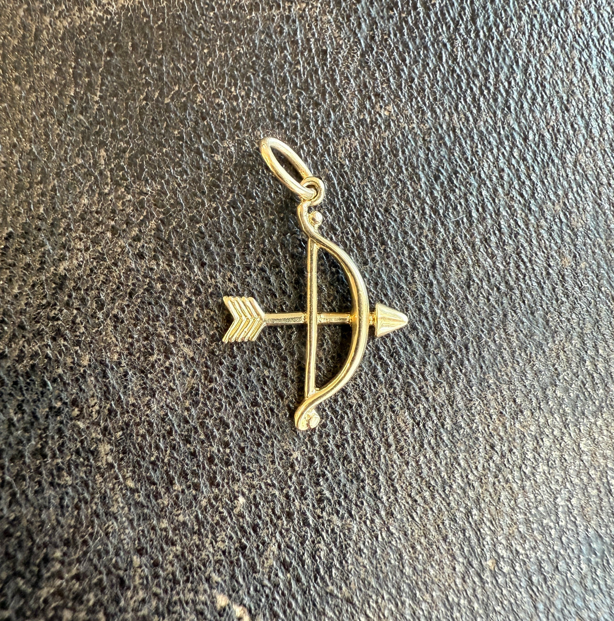 Bow and Arrow 14K Gold Charm