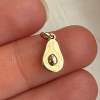 Avocado Friendship Charm, With the Pit