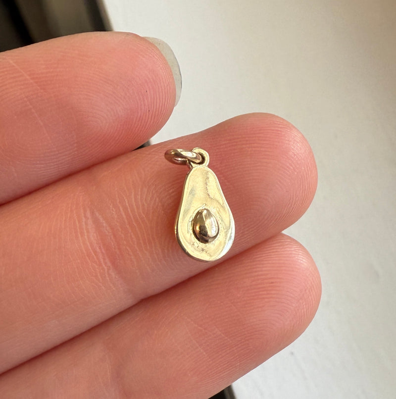 Avocado Friendship Charm, With the Pit