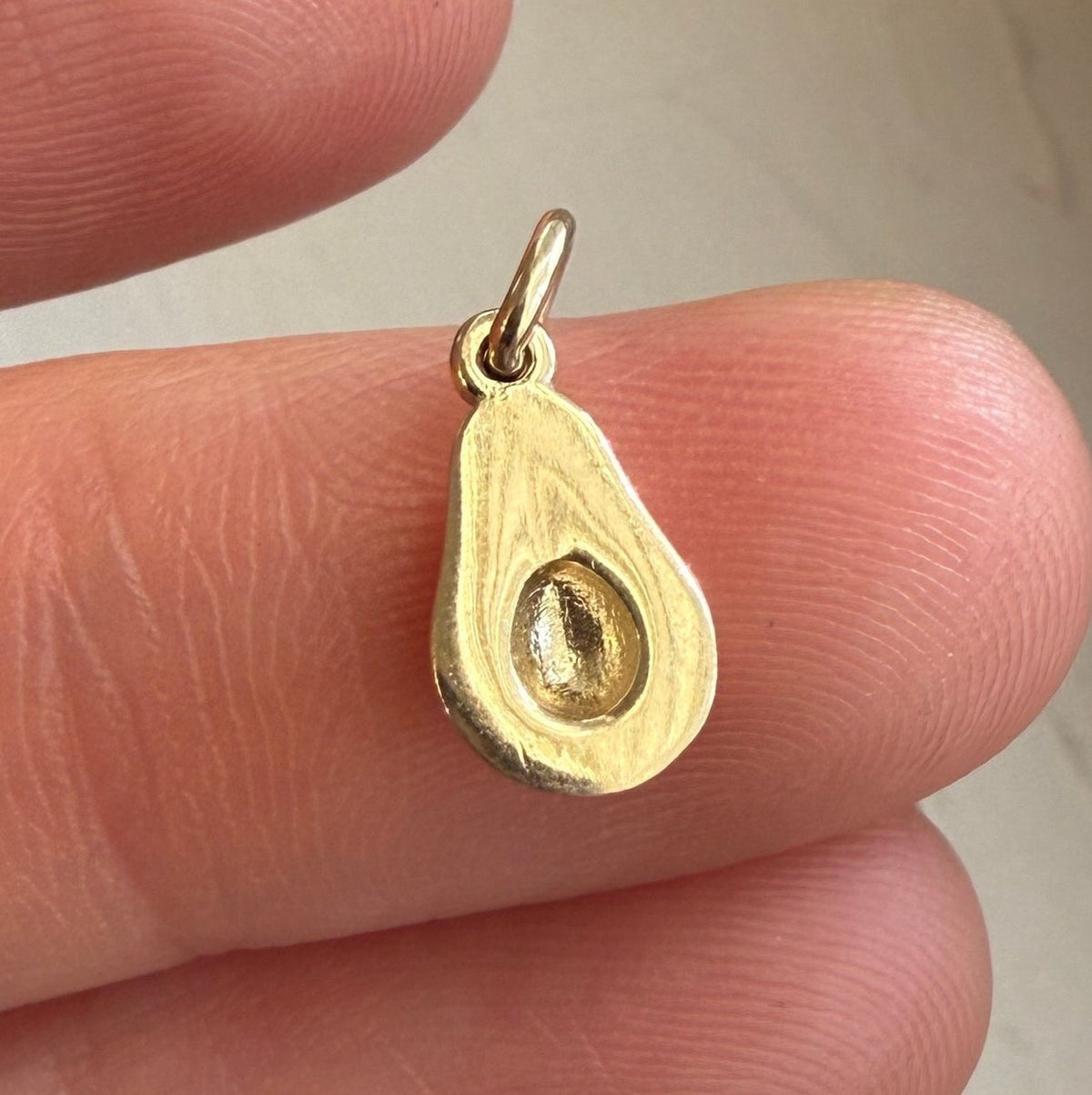 Avocado Friendship Charm, Without the Pit