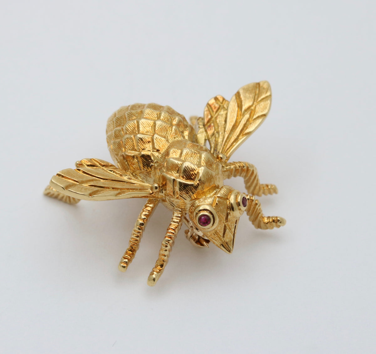 Vintage Herbert Rosenthal 18K Gold Bee Pin