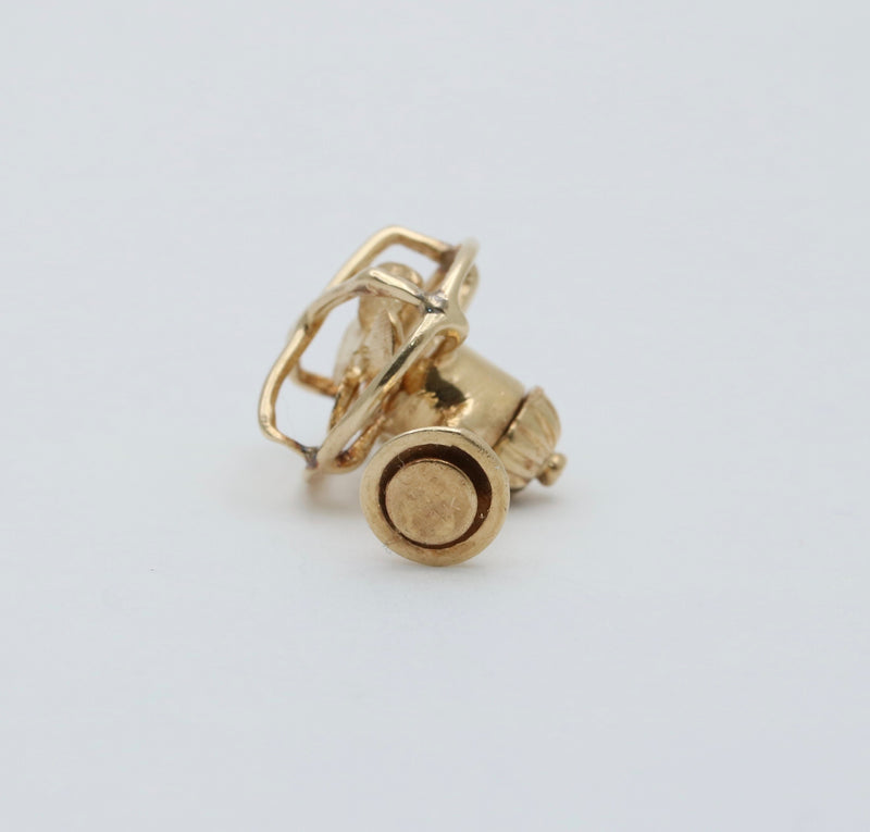 Vintage 14K Gold Electric Fan Charm