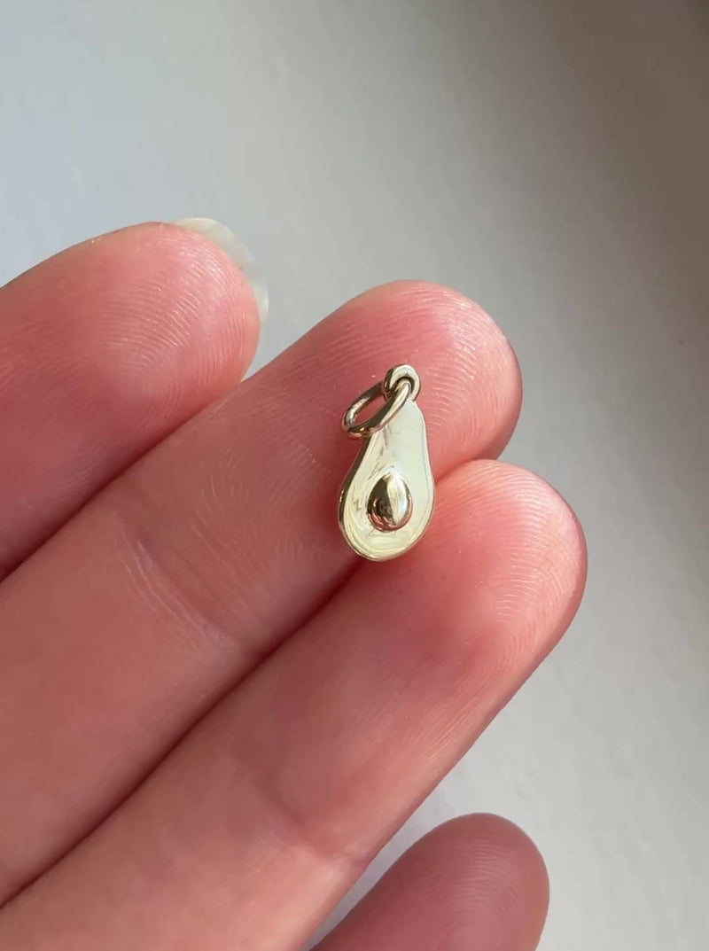 Avocado Friendship Charm, With the Pit