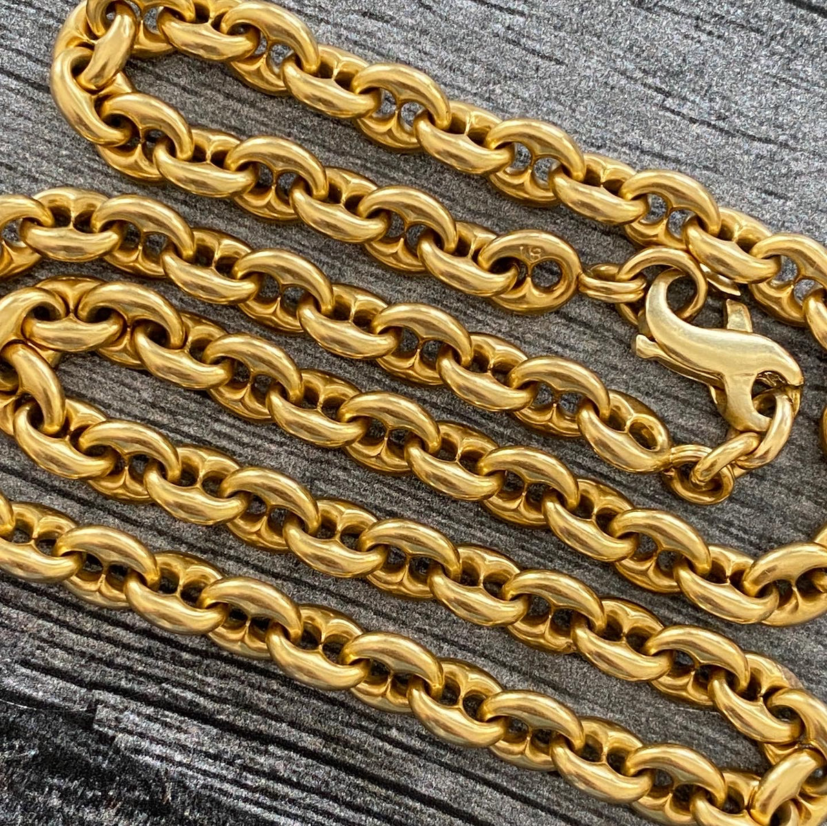 SHOP FOR the LOOK 2 Antique Gold Tone Add-on Chain Brown 