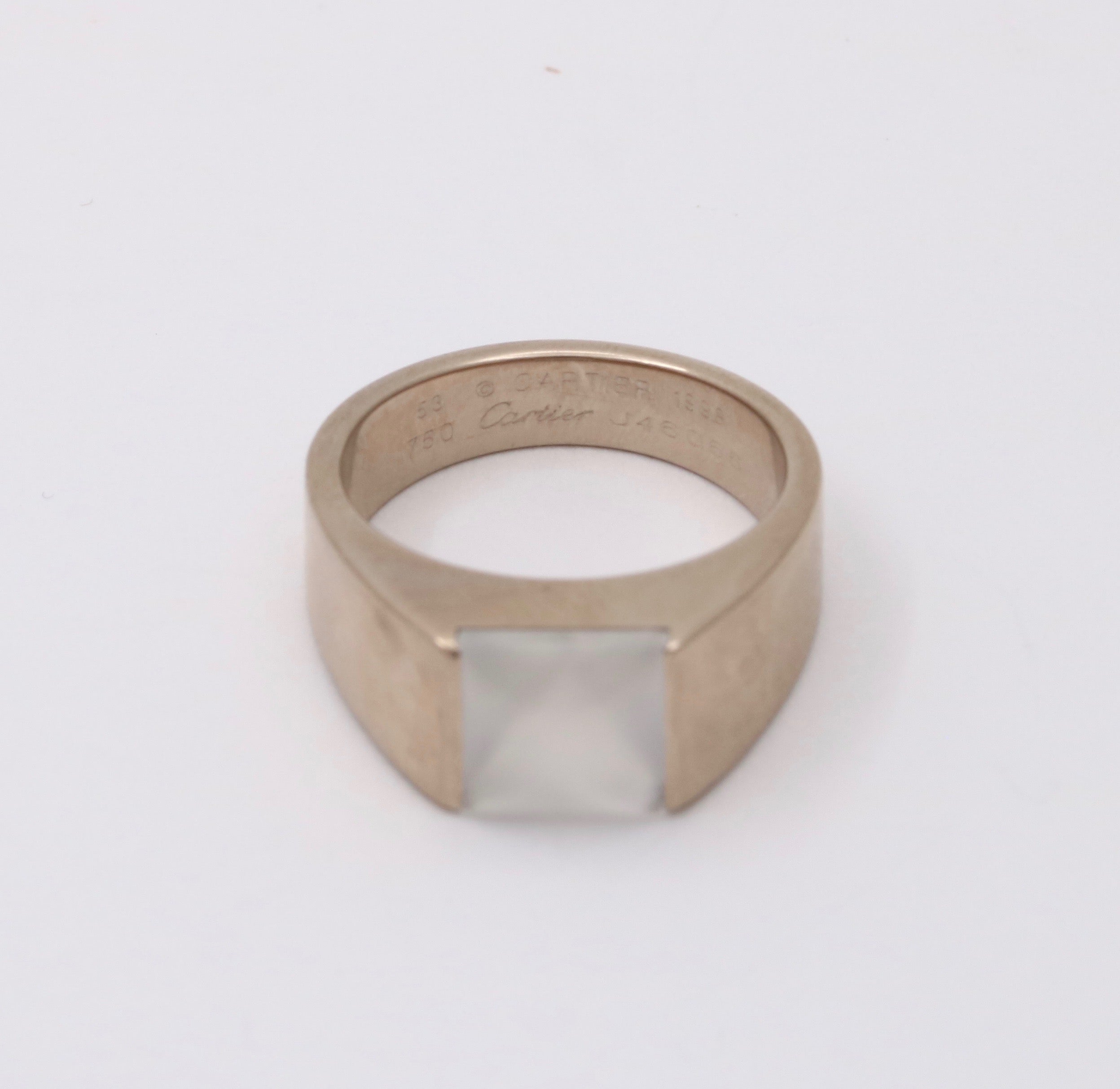 Cartier ring hotsell size 46