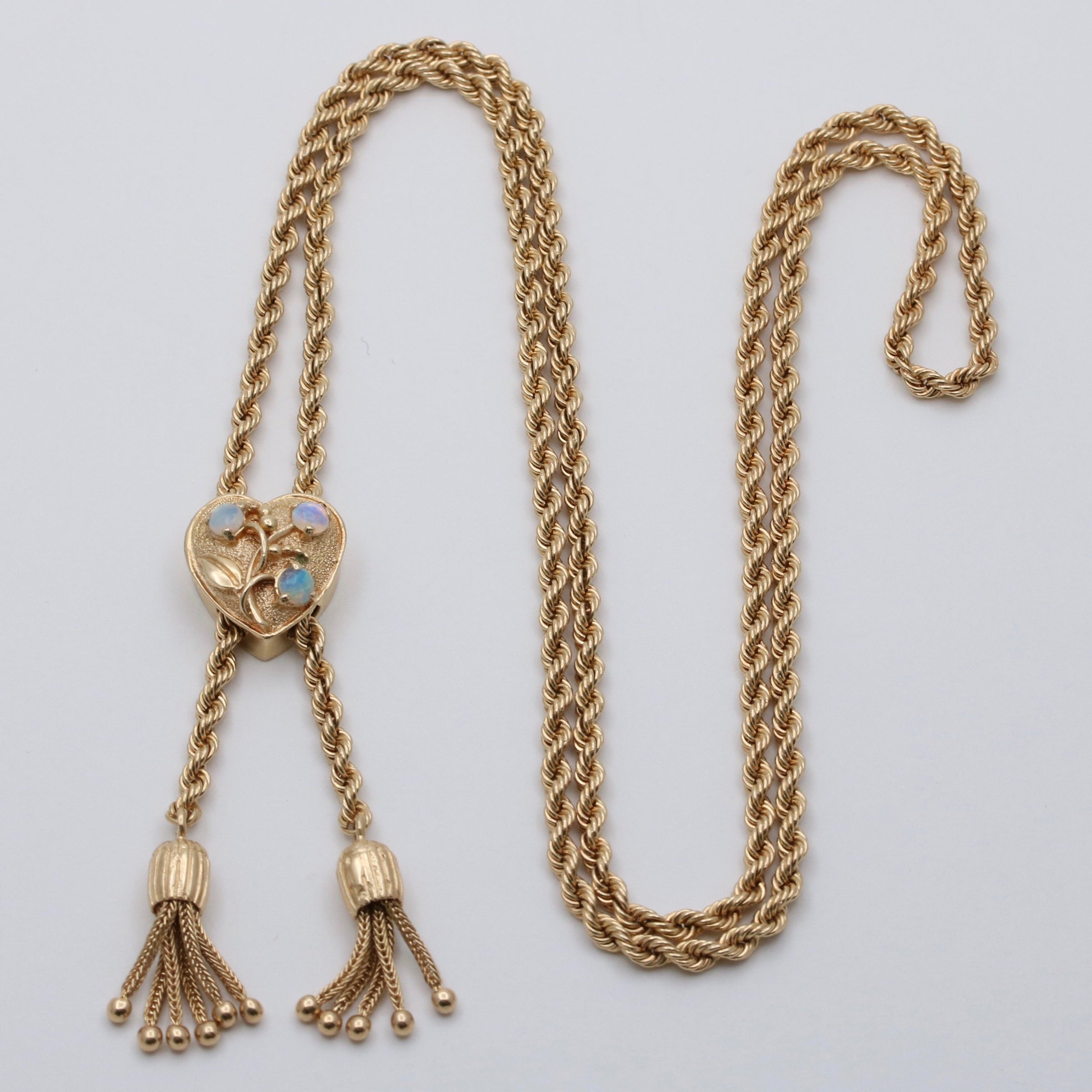 Gold Tone Zipper Slide Chain Lariat Necklace 30