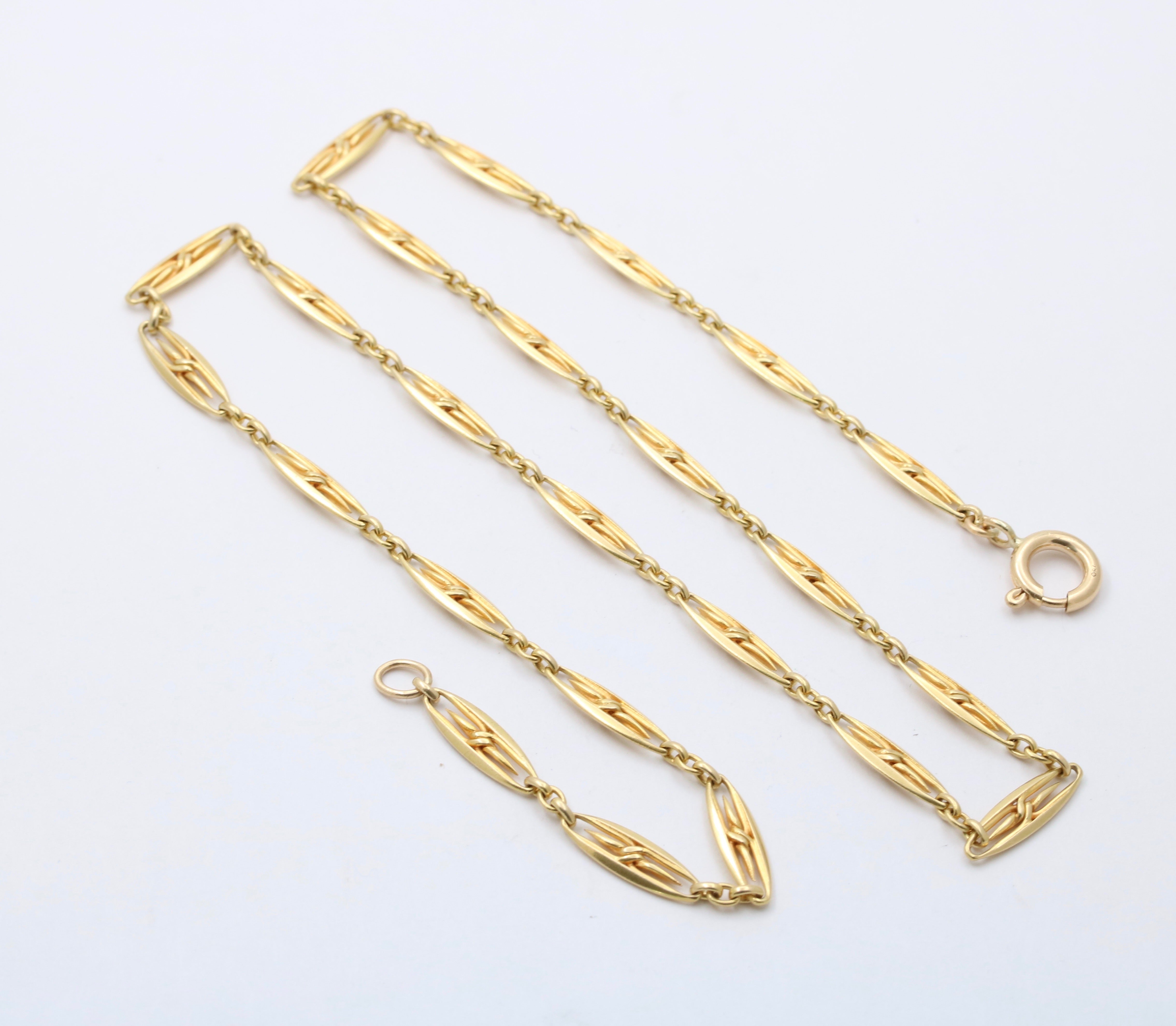 REFLECTION CHAIN NECKLACE (18K GOLD PLATED) – KIRSTIN ASH (United States)
