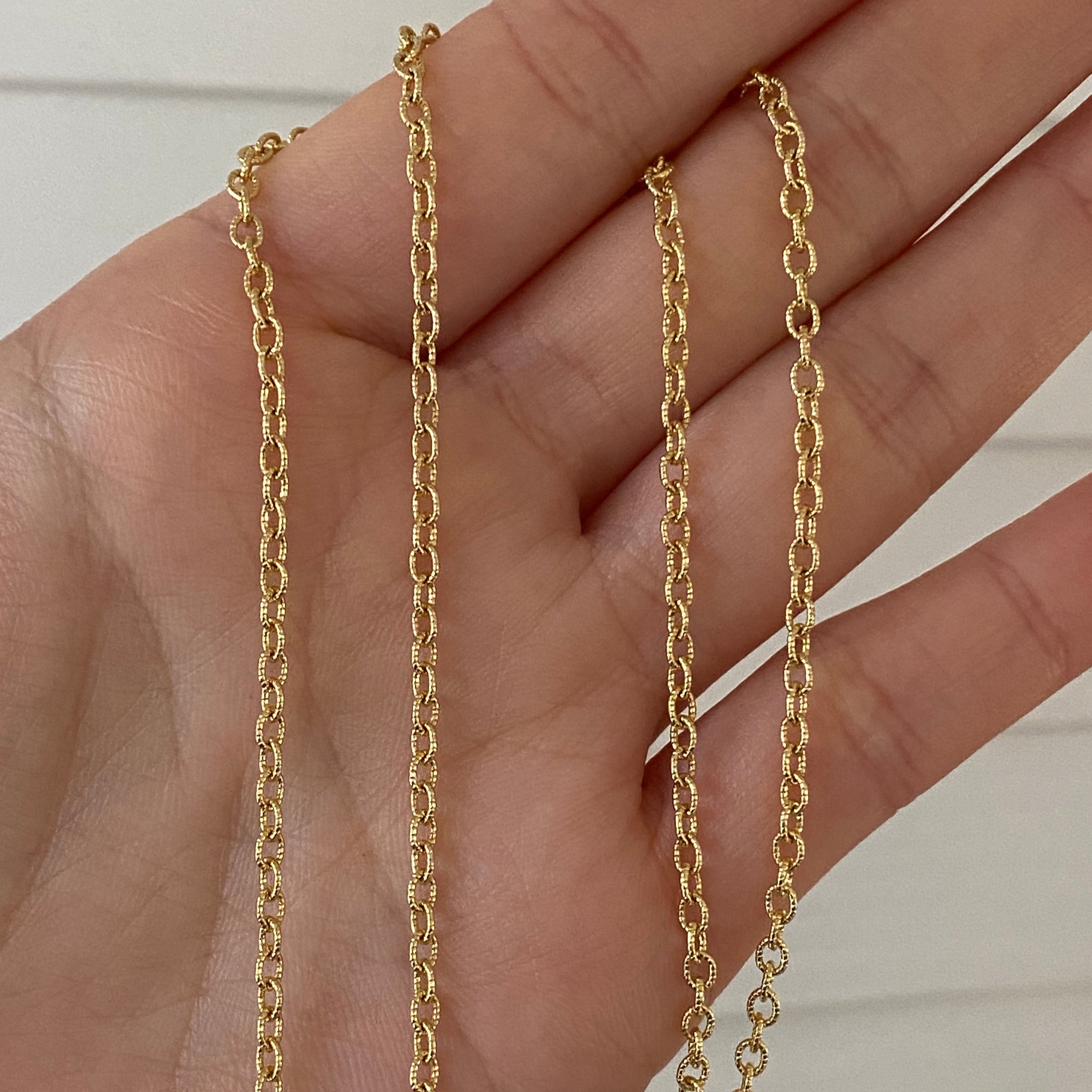 Mens Chain Gold Rope Chain Necklace Gold Chains for Men -  Denmark