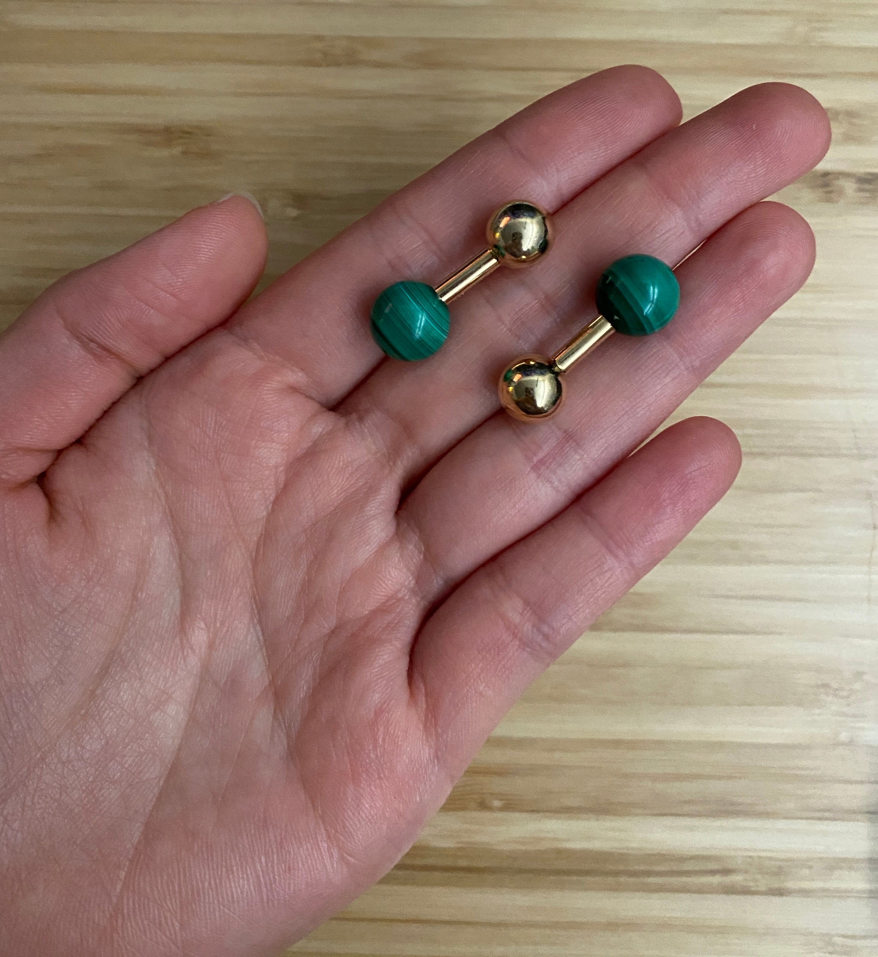 Jade Single Loop Earrings — Tiffany Peay Jewelry & Healing Arts